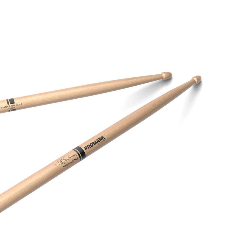 Promark SD330W American Maple Todd Sucherman Autograph Series Wood Tip, Single Pair