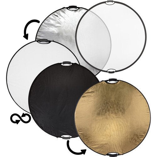 Impact 5-in-1 Collapsible Circular Reflector with Handles (32")