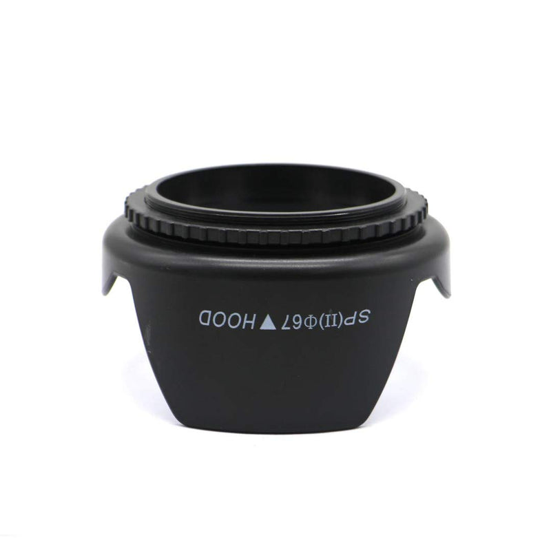 Digital Tulip Flower Threaded Lens Hood for Canon Nikon,Sony,Panasonic,FujiFilm,Olympus,Pentax,Sigma,Tamron,Sun Shade/Shield,Reduces Lens Flare,Blocks Excess Sunlight for Photography 67mm