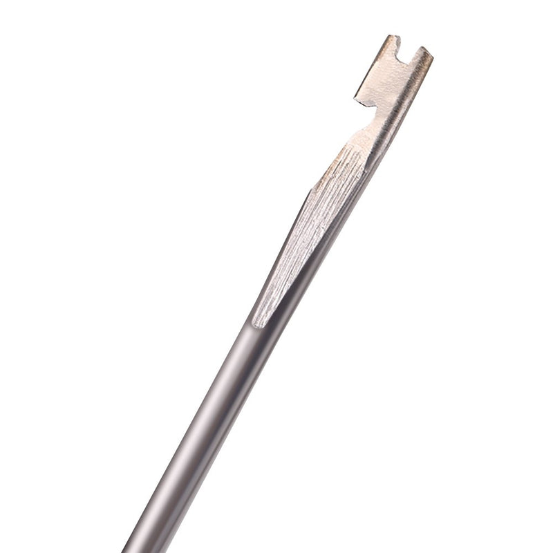 Dilwe Steel Woodwind Repair Tool, Spring Hook for Sax Clarinet Oboe Flute Piccolo Bassoon (Random Color for Tube Sleeve)