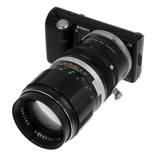 Fotodiox Pro Lens Mount Adapter, for Miranda Lens to Sony NEX E-Mount Mirrorless Cameras