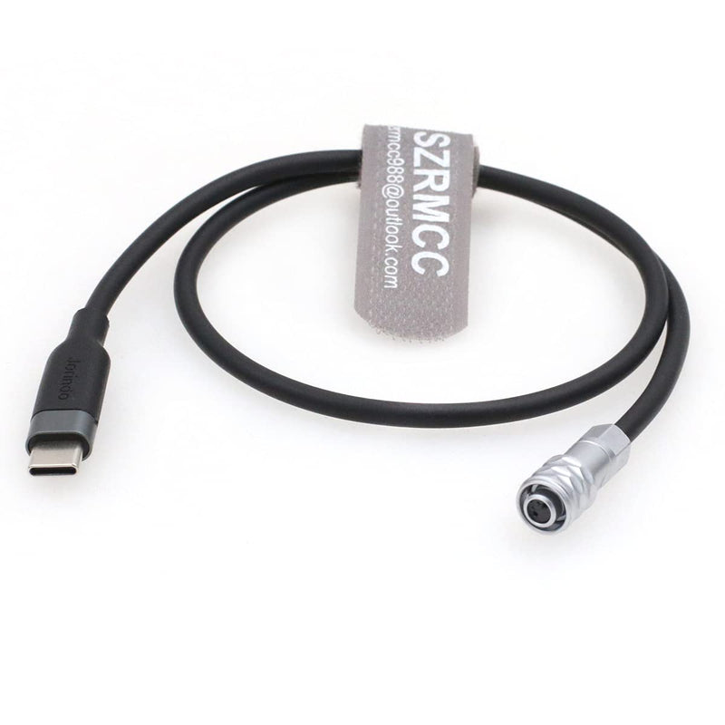 SZRMCC USB Type-C to Weipu SF610 2 Pin PD Trigger Power Cable for BMPCC Blackmagic Pocket Cinema Camera 4K 6k