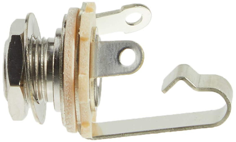 Switchcraft 11 Mono Female 1/4-Inch Jack with Nut and Washer, Nickel Finish