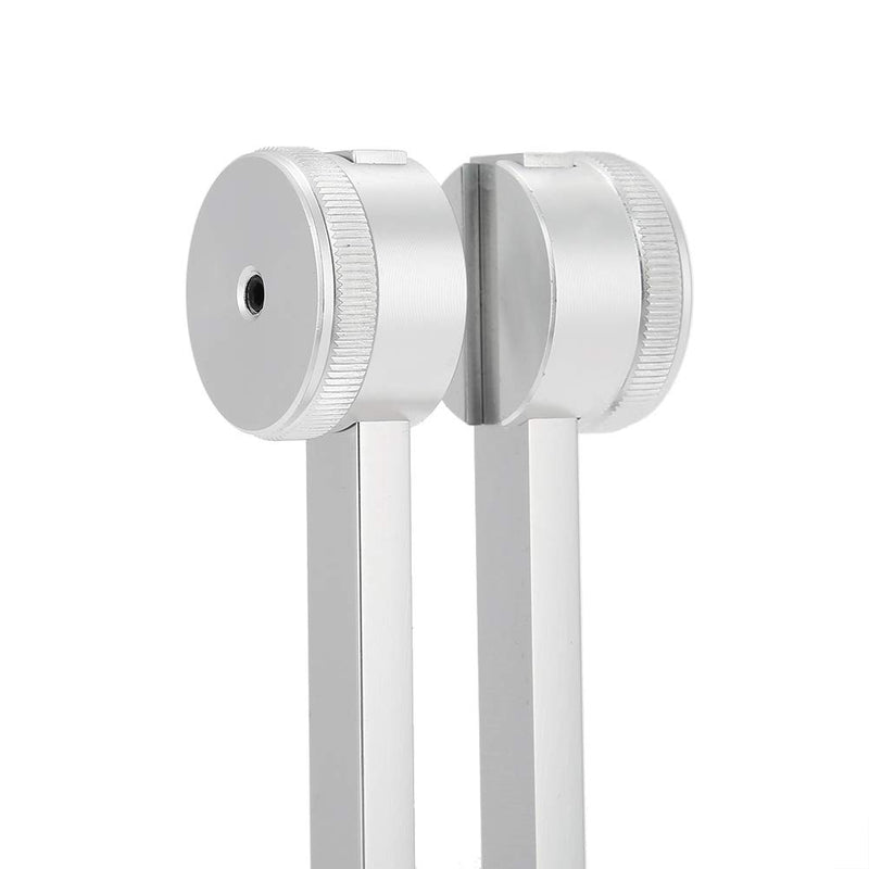 128Hz Tuning Fork, Aluminium Alloy Tuning Fork Instrument with Fixed Weights Offers Accurate Frequency Response Tuning Vibration Health Therapy Tool