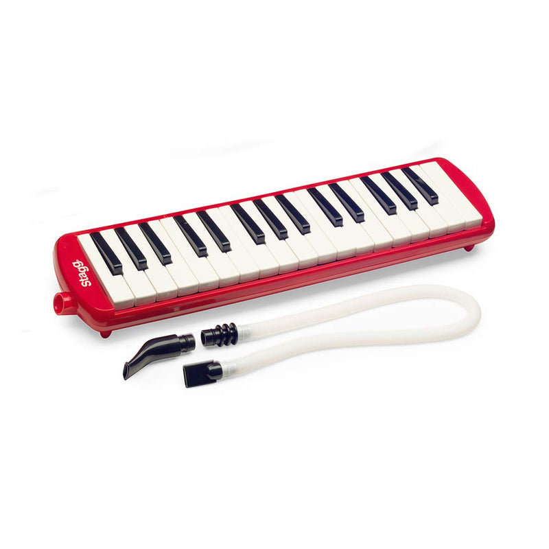 Stagg MELOSTA32RD 32 Note Melodica with Case - Red 32 Notes