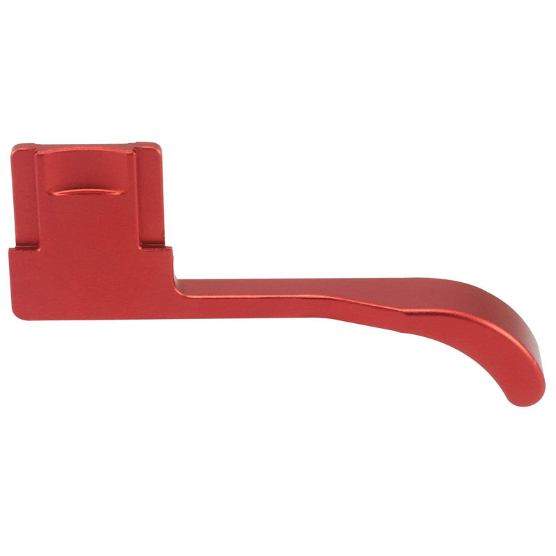Haoge THB-A7CR Metal Hot Shoe Thumb Up Rest Hand Grip for Sony α7C,Alpha 7C,ILCE-7C,Camera Accessories Red
