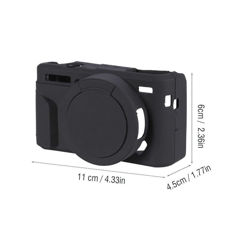 Camera Case, Vbestlife Lightweight Soft Silicone DSLR Shell Case Protector Cover for Canon G7XII / G7X Mark II