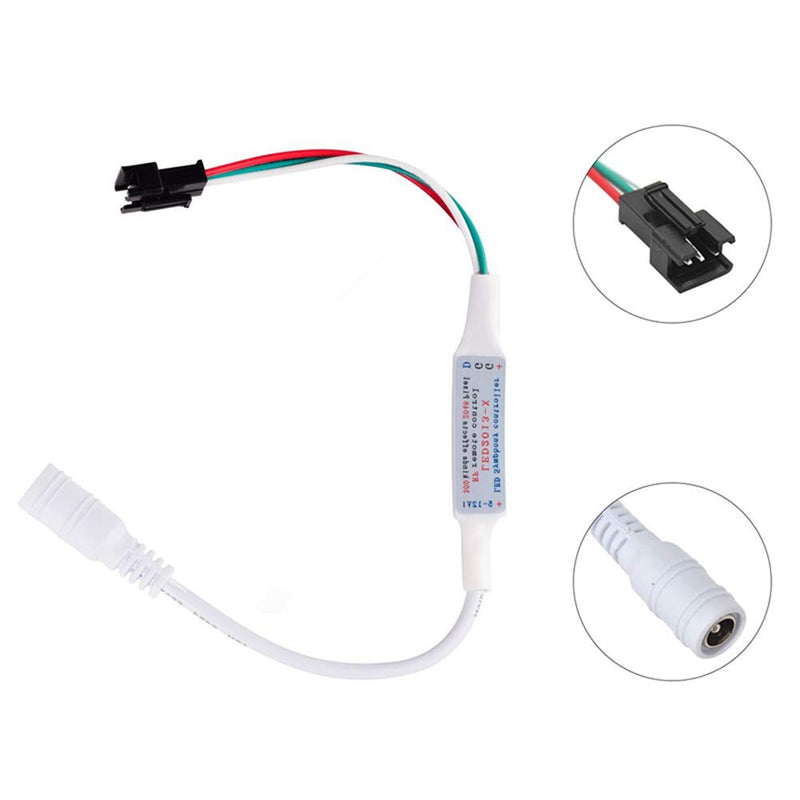 [AUSTRALIA] - RGBZONE DC 5-24V Mini 14 Key RF Remote Controller for WS2811 WS2812B Dream Color LED Strip Light 