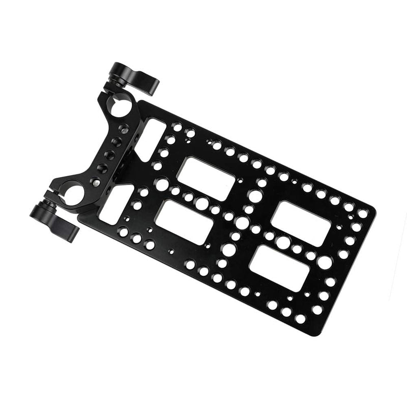 CAMVATE Multi-Purpose Mounting Cheese Plate for V Lock Mount Power Splitter - 1523