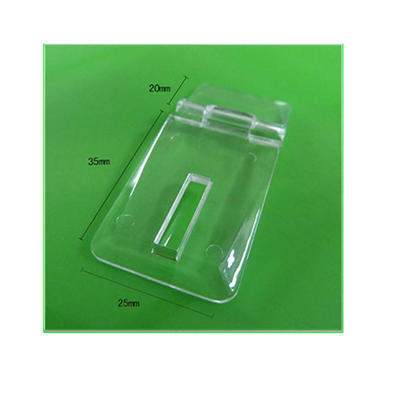 YES Time 10Pcs Crystal Clear Acrylic Hinge Lock Hasp Door/Box/Buckle Transparent Hinge Hasps