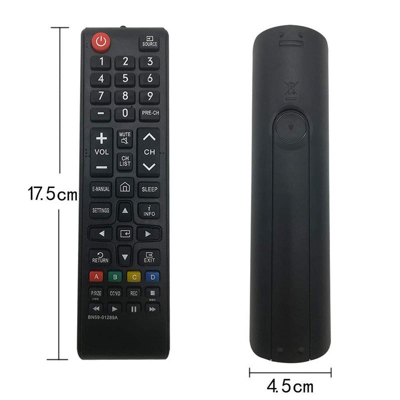 Replacement Samsung TV Remote BN59-01289A for Samsung Smart TV UN55MU6290F UN55MU6290FXZA UN65MU6070F UN40MU6290 UN40MU6290FXZA UN75MU6290F UN55FH6200F UN65MU1290 - Pre-Programmed