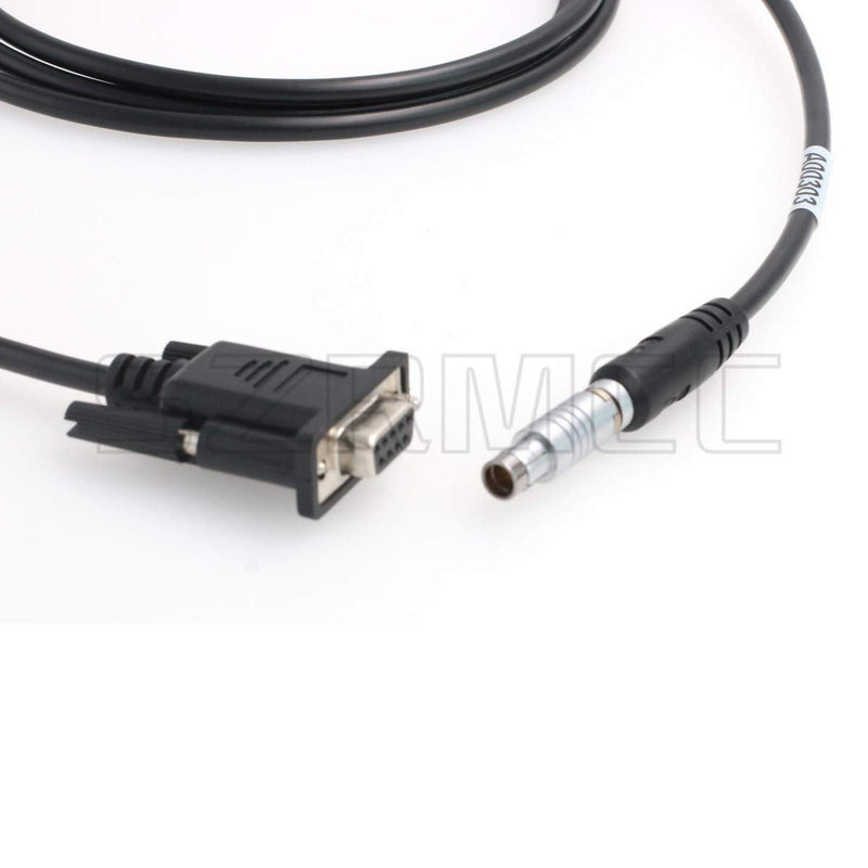 SZRMCC Cable Serial DB9 RS232 to Fischer 7 pin A00303 for Topcon Hiper Lite Pro GPS Data Download