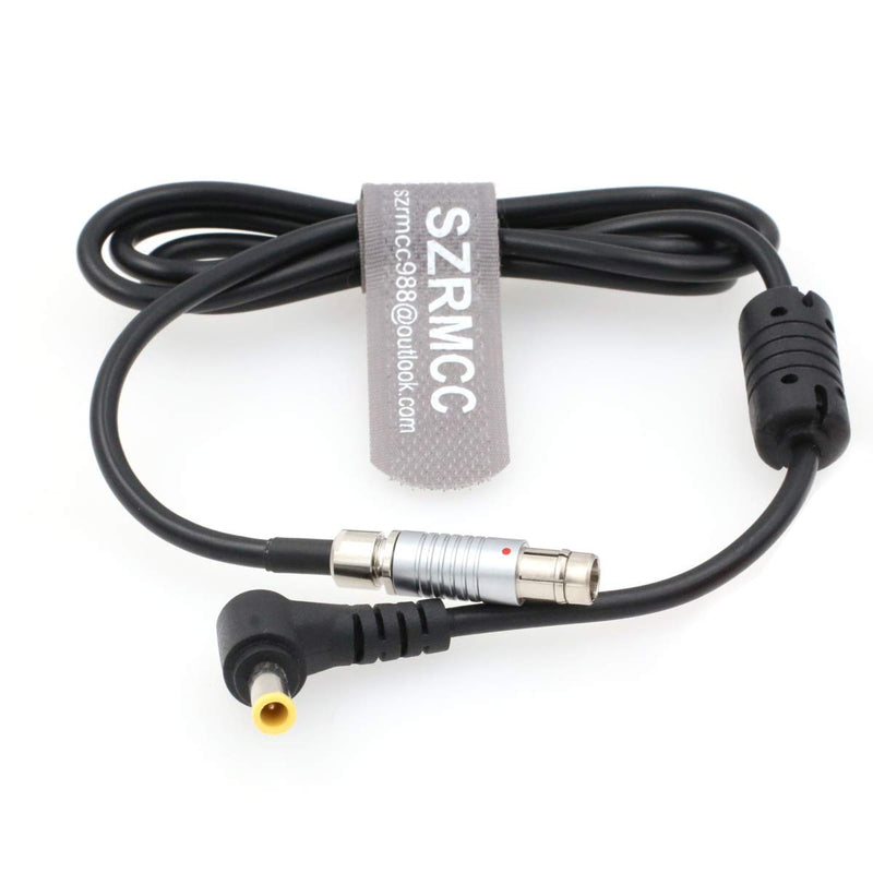 SZRMCC Fischer 3 Pin to DC 2.5 Plug Power Cable for Sony PXW-FS7 Camcorder Camera
