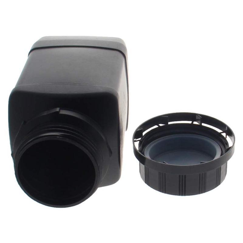 Othmro Plastic Lab Chemical Reagent Bottle, 250ml Wide Mouth Sample Sealing Liquid/Solid Storage Bottles, Black 2pcs 2pcs 250ml black