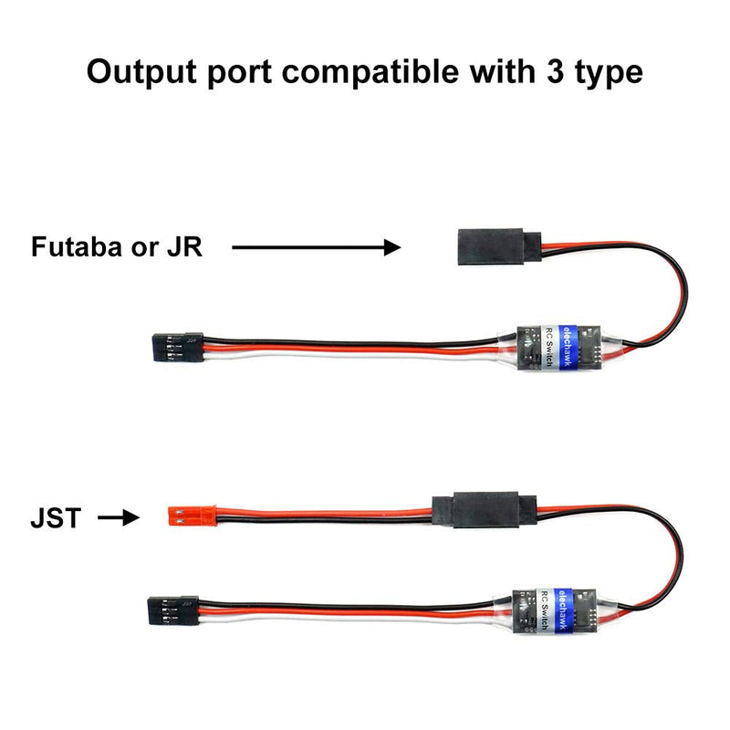 [AUSTRALIA] - RC Remote Controlled AUX on/Off Electronic Switch Relay for Car Truck Boat LED Light Drone (4A) 4A 