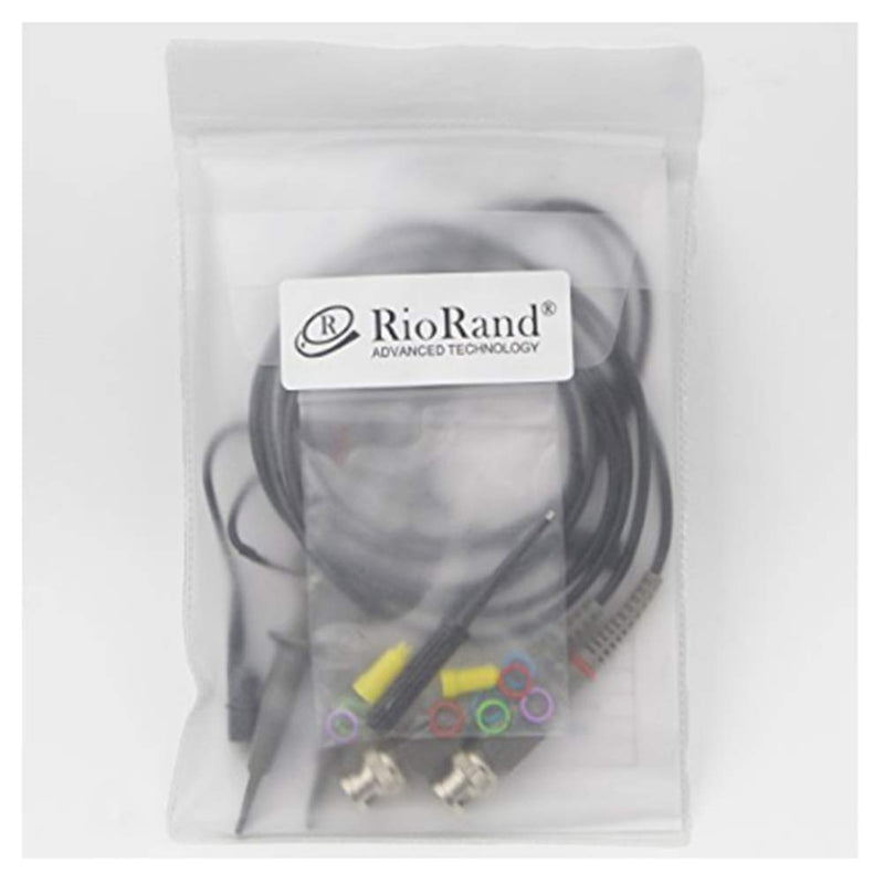 RioRand PP150 100 MHz Oscilloscope Clip Probes with Accessory Kit (Pack of 2)