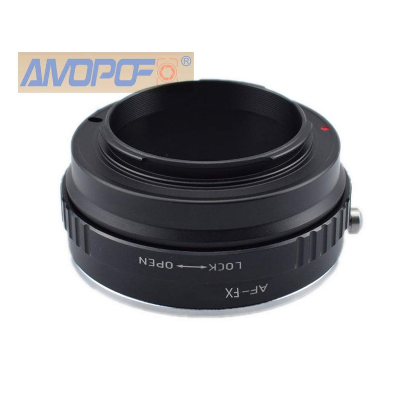 AF to FX Lens Adapter, Compatible with for Sony Alpha A Minolta MA AF Lens to for Fuji X Mount Cameras (for Fujifilm X100,X10, X-S1,X-Pro1,X-E1,XF1,X20,X100S,X-M1,X-A1) Fuji X-Mount