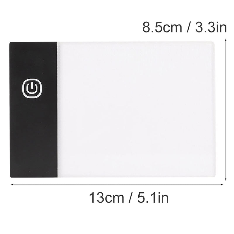 Tracing Light Box, Artcraft LED Trace Light Pad Tracing LED Copy Board A6 LED Light Tablet Tracing Flip Book Kit with USB Cable for Painting for Calligraphy