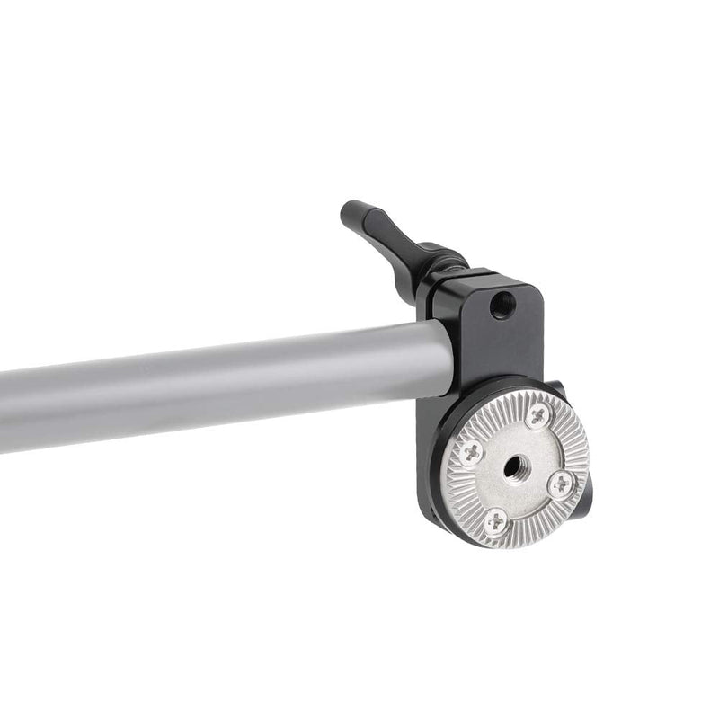 [AUSTRALIA] - CAMVATE M6 Thread Rosette Mount with 15mm Micro Rod + 15mm Double-Port Rod Clamp Vertical Type 