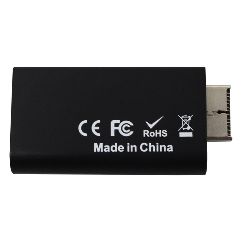 Mini PS2 to HDMI Converter with 3.5mm Audio Output Supports All PS2 Display Modes