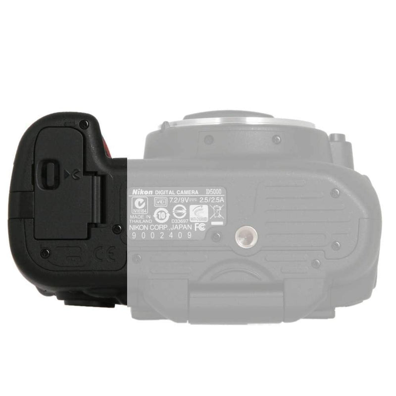 Shenligod 2pcs Battery Door Cover Lid Cap Replacement Repair Part for Nikon D40 D40X D60 D3000 D5000 Digital Camera Repair