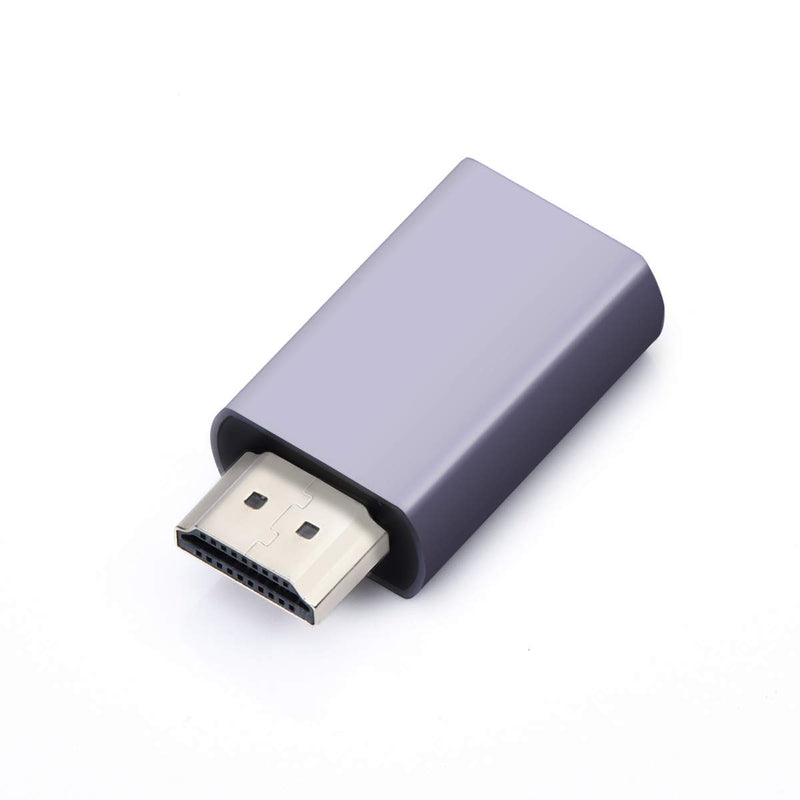 Hdmi Edid Emulator Passthrough 3rd Generrtion Aluminum fit Headlesskeep The EDID of The Monitor Active Switches and Extenders 1024x768@59Hz 3P HDMI EDID 768-3P