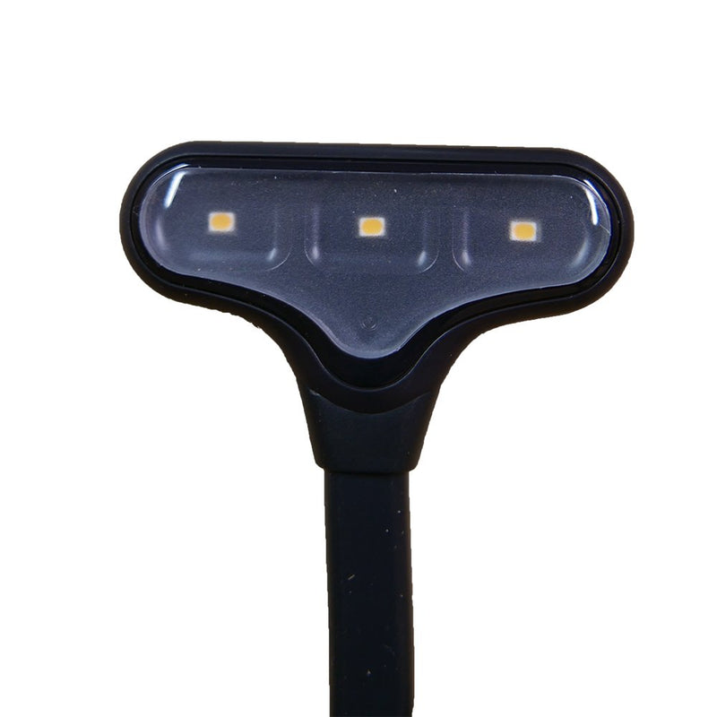 The Original Mighty Bright NuFlex Clip On Portable Music Stand Light, Warm Eye Care LEDs, Super Flexible, Durable, Dimmable, Includes Carrying Case, Battery Life of 16 Hours