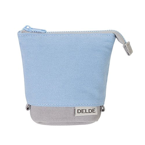 DELDE Pen Case, Cool Light Blue