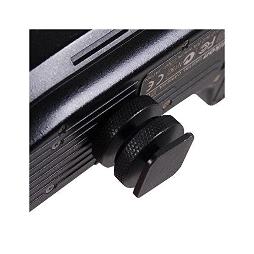 Kaavie KA-J2 Dual Nuts with 1/4-Inch Tripod Screw Adapter for Flash Trigger, Stand, Microphone and GPS - Black