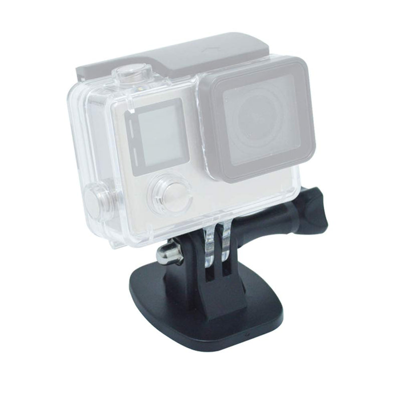 Adhesive Mounts for GoPro Cameras - Curved & Flat Mounts Base with Strong Sticky Pads Easy Mount to Helmet - Camera Mounting Accessory Kits Fits for All GoPro Hero 7 6 5 4 3+ 3