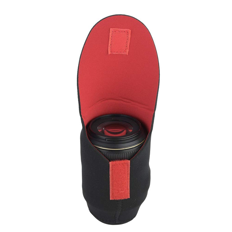 Fydun Lens Pouch Bag Lens Case Cover Sleeve 5pcs Camera Lens Storage Bag Protective Case Shockproof Pouch Set Accessory for SLR Camera Lens