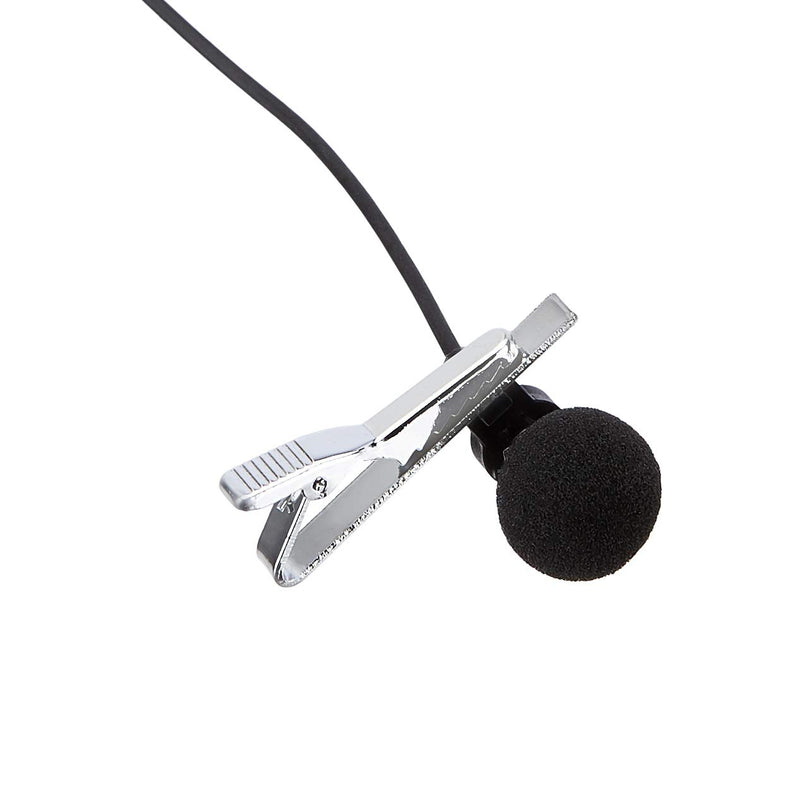 [AUSTRALIA] - AmazonBasics Lapel Microphone ­ Omnidirectional Mic - Silver Sliver 1 Pounds 