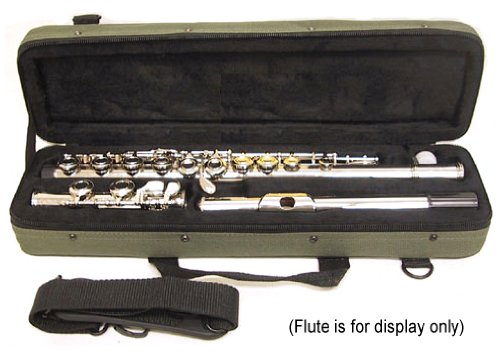 Sky"C" Flute Lightweight Case with Shoulder Strap (Army Green) Army Green