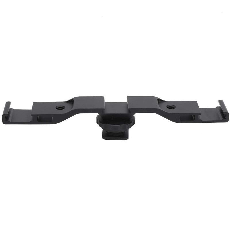 Cycle Supplies Aluminum Alloy Cold Shoe Extension Mount Bar Bracket for Camera Fill Light Microphone Quick Mount Plate 0 Foot Stand and Cloud Platform