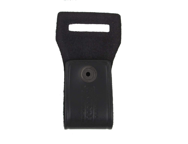 Leather Mic Holder with Black snap