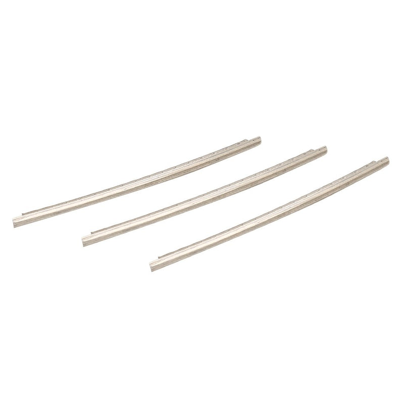 Alomejor 24Pcs Guitar Fretwire Electric Guitar Copper Fret Wire Fretwire Sets For SG 2.2mm White Color Guitar Parts