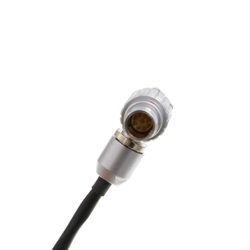 Alvin's Cables Red Komodo Timecode Cable Tentacle Sync 3.5mm TRS to EXT 9 Pin Male Right Angle Straight 3.5mm TRS
