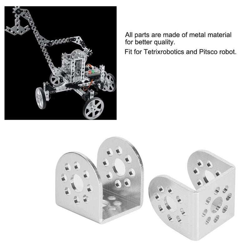 2 pPcs C Type Connection Bracket Compatible With Tetrix Robotics and Pitsco Robot Parts