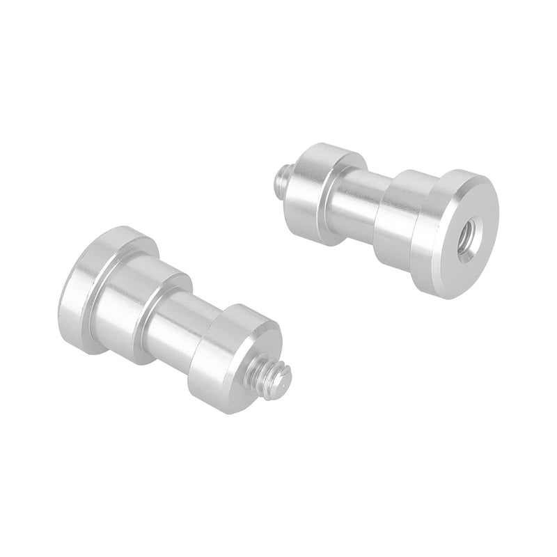 [AUSTRALIA] - CAMVATE 1/4"-20 Male to M6 Female Thread Screw Adapter for Wall Mount Support Accessories (2 Pieces) - 2978 
