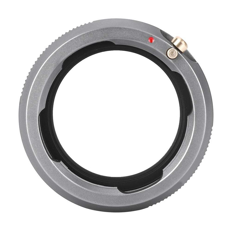 Qiilu Lens Adapter Lens Adapter Ring M-FX Aluminium Magnesium Alloy Adapter Ring Camera Lens Adapter Lens Converter Adapter Ring for Leica M Mount Lens to for FX Mount Camera Body