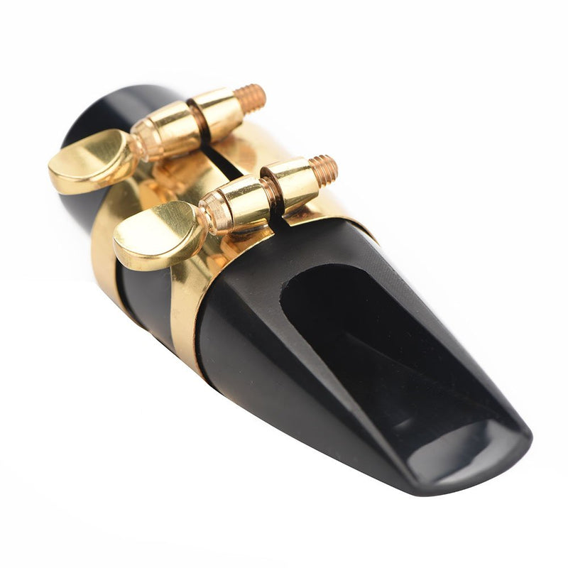 Dilwe Alto Saxophone Mouthpiece, Professional Black Mouthpiece for Sax Jazz Music Instrument