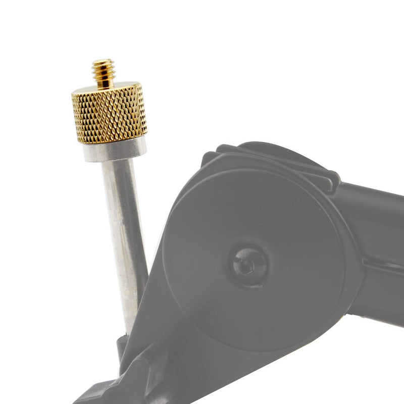 2 pcs Microphone holderadapter 1/4 to 5/8 adapterused for Camera Tripod Screw adapterconverter Bracket Screw.