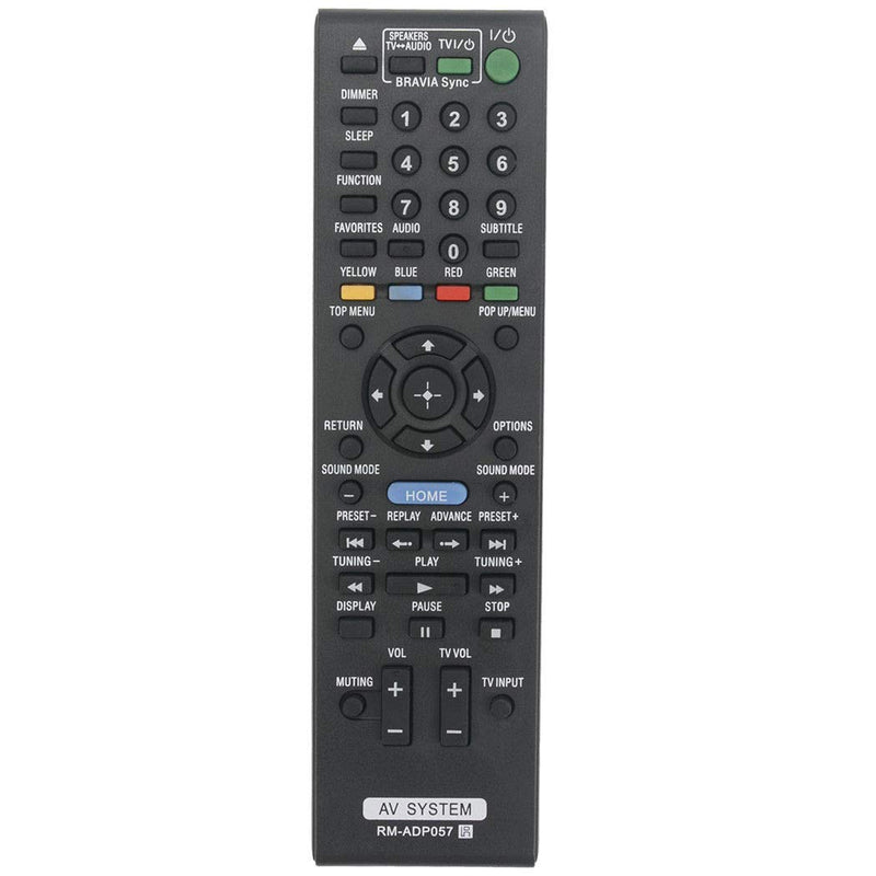 New RM-ADP057 Replace Remote Control fit for Sony Blu-ray Disc DVD Player Home Theater System BDV-E280 BDV-T28 BDV-E980 BDV-E880 BDV-T58 BDV-E580 HBD-E280 1-489-438-11