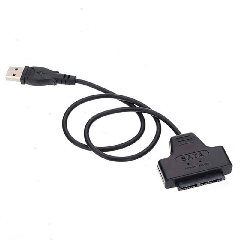 Chenyang USB 2.0 to Micro SATA 7+9 16P 1.8 SSD Hard Disk Drive Adapter Cable 50cm