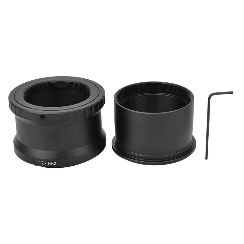 Vbestlife T2-NEX Telescope Camera Lens Adapter, 2 Inch T Mount Astronomical Telescope Lens to for Sony NEX Mount Mirrorless Camera