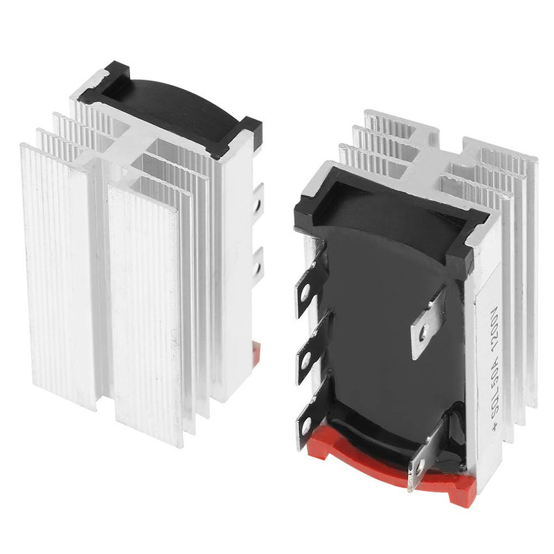[AUSTRALIA] - 3 phase bridge rectifier, Electronic Bridge Rectifier, 1000V Single Phase Direct Current Silicon Diodes 2Pcs 50A Maximum Output Reverse Voltage 