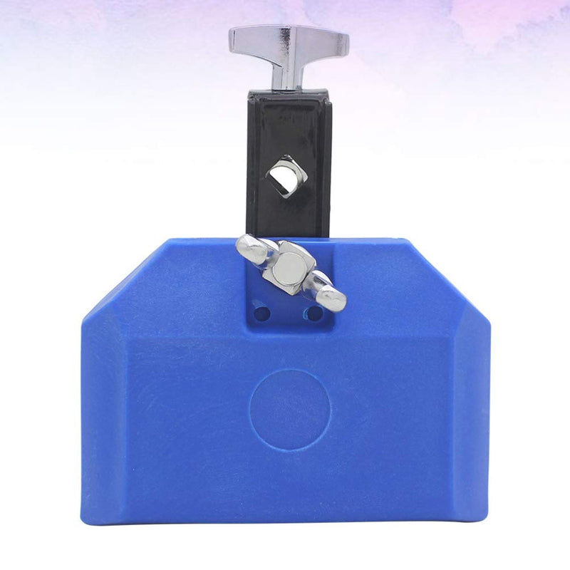 [AUSTRALIA] - HEALLILY Jam Block Plastic Latin Percussion Block Drum Musical Instrument Kit Drums And Percussion Drum Accessory (Blue) Blue 
