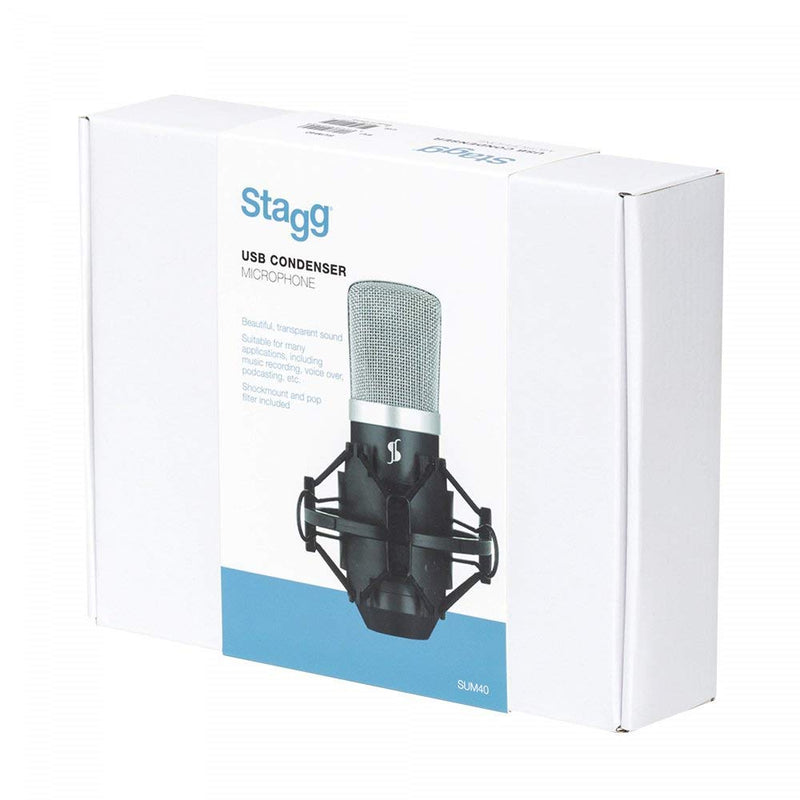 Stagg SUM40 USB Condenser Microphone Full Size