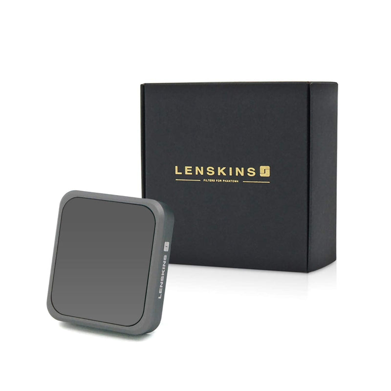 [AUSTRALIA] - LENSKINS MRC ND16 Filter for GoPro Hero 5 Black, Hero 6 Black, Hero 7 Black, AGC Optics Glass, 18-Layer Multi-Resistant Coating Neutral Density Filter, Snug Fit GoPro Lens Filter with Lens Cloth 