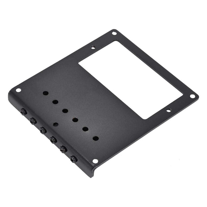[AUSTRALIA] - Guitar Bridge, Durable Saddle Guitar Bridge Humbucker Pickup Slot for TL Telecaster Electric Guitars.(Black Kaleidoscope) Black Kaleidoscope 